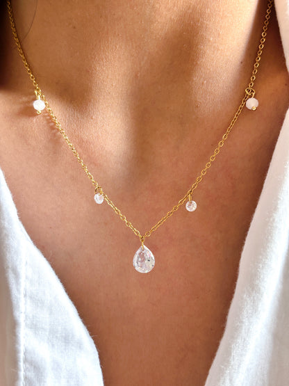 Crystal Charm Necklace