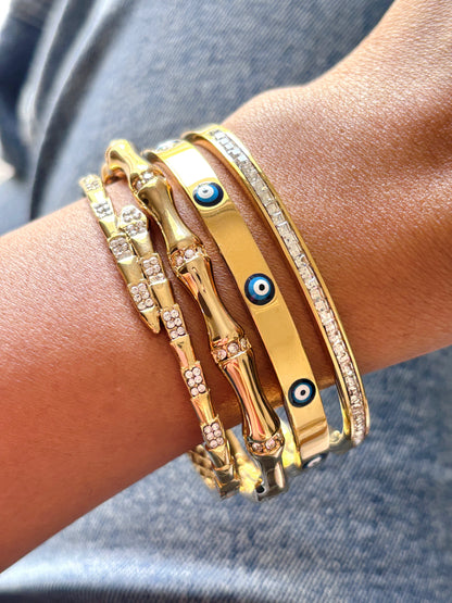 Diamond Bamboo Cuff