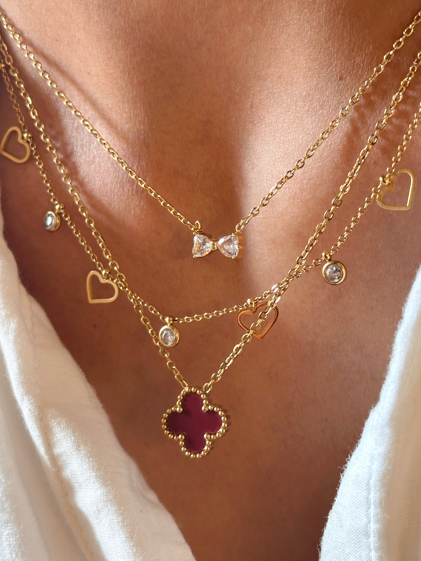 Dainty Bow Necklace