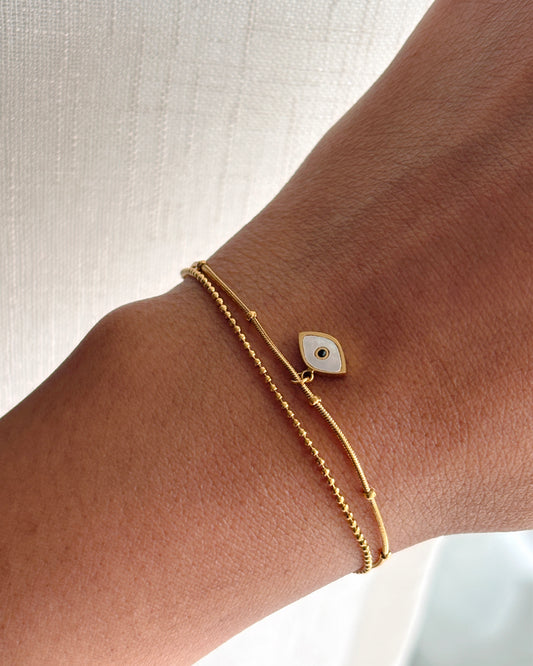 Evil eye dainty Bracelet