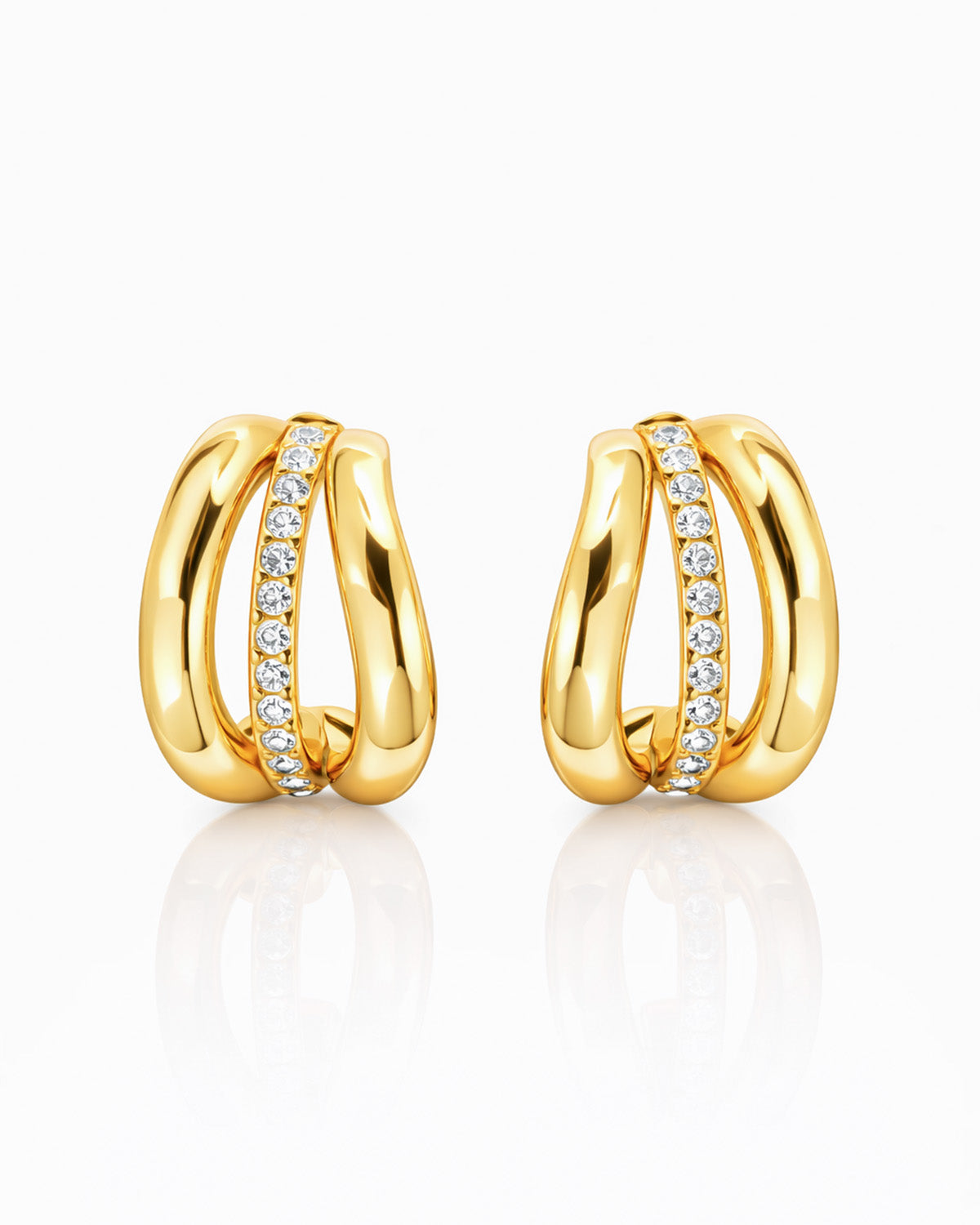 Chunky Diamond Studs