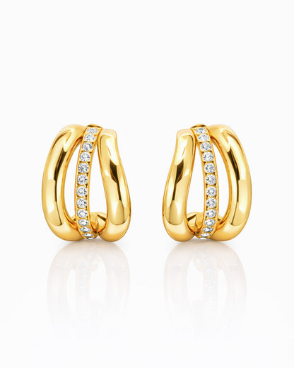 Chunky Diamond Studs