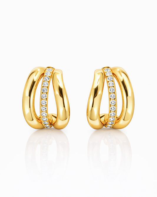 Chunky Diamond Studs