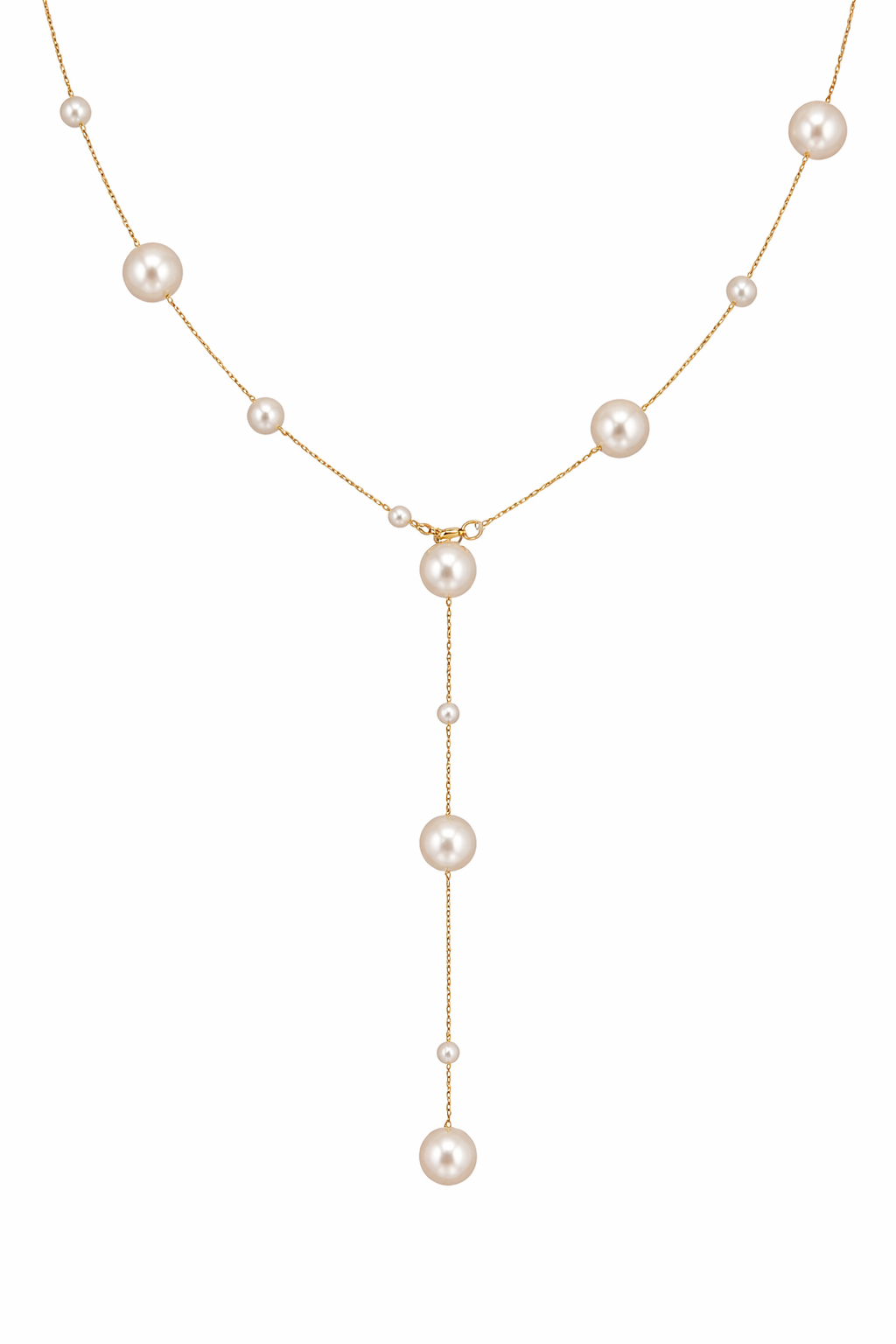 Round Pearl Necklace