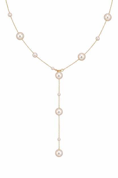 Round Pearl Necklace