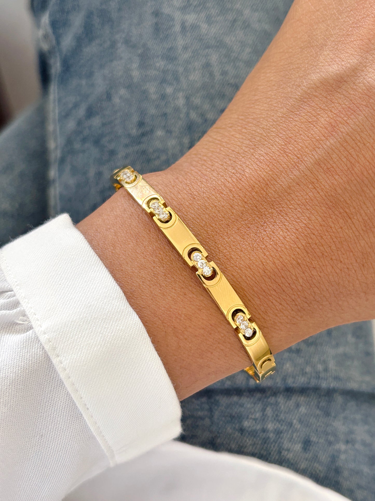 Vanessa Diamond Cuff