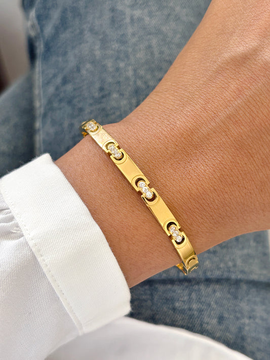 Vanessa Diamond Cuff