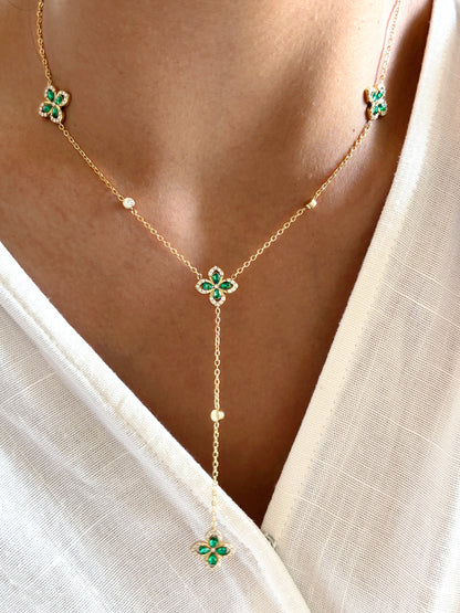 Samira Emerald Necklace