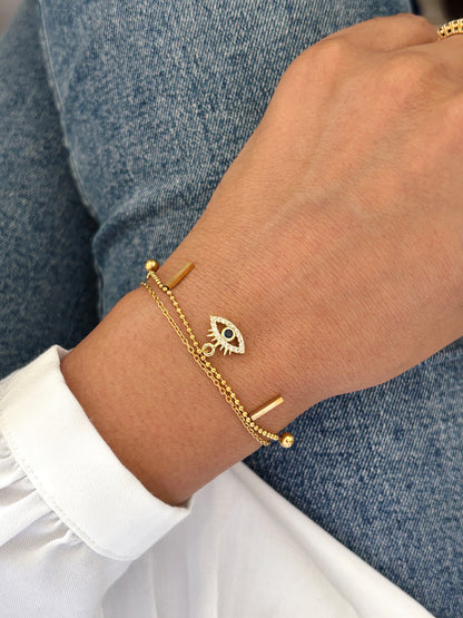 Evil Eye Stack Bracelet