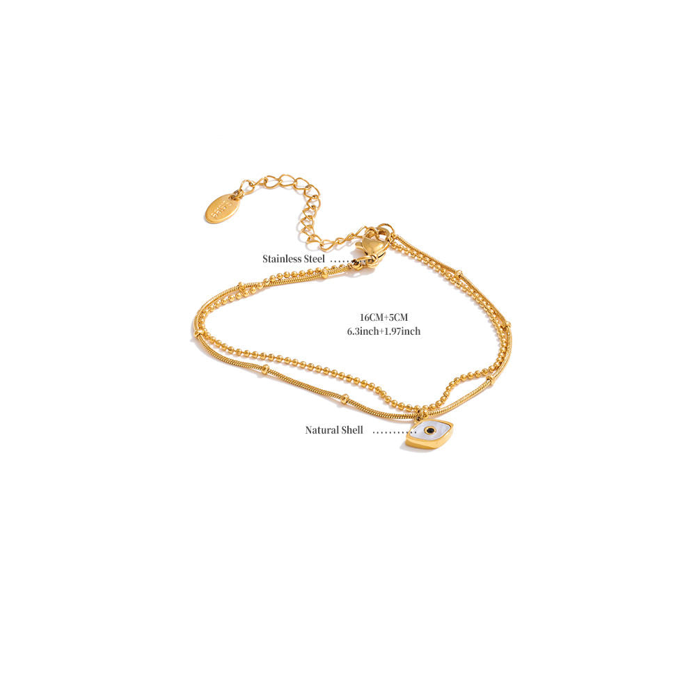 Evil eye dainty Bracelet