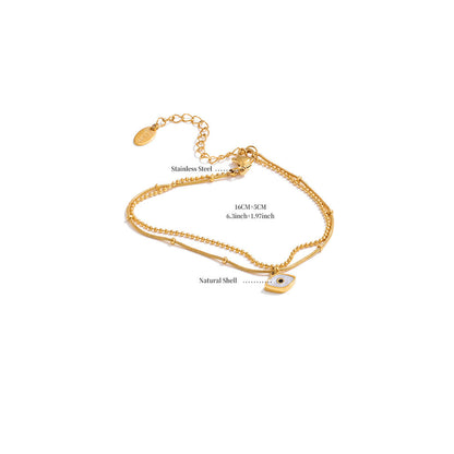 Evil eye dainty Bracelet