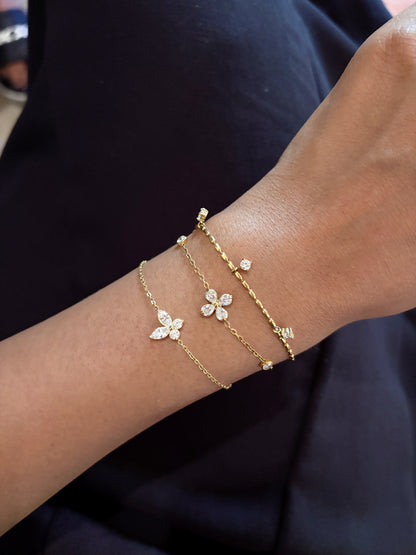 Dainty Butterfly Bracelet