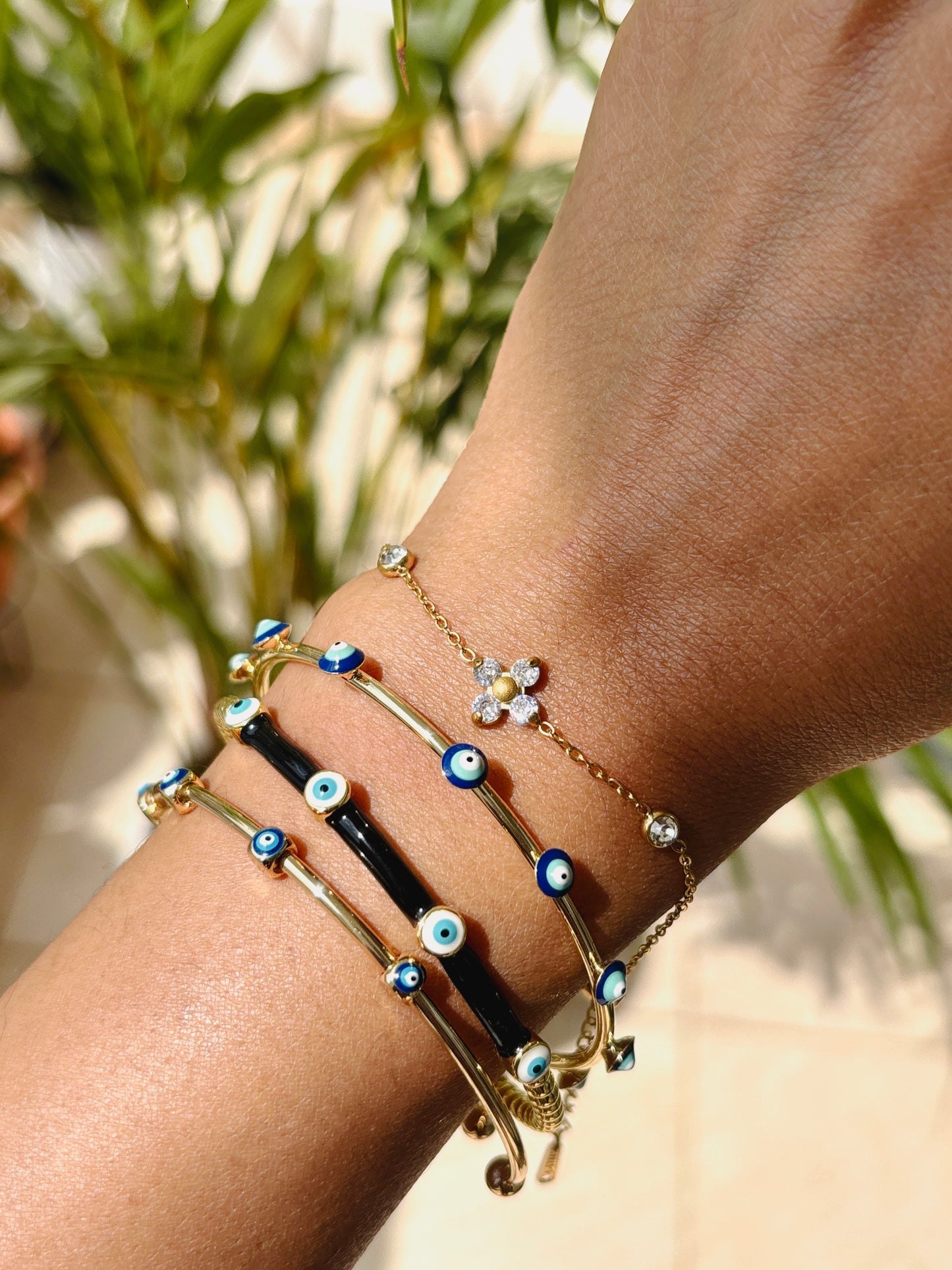 Evil Eye Bangles- set of 3