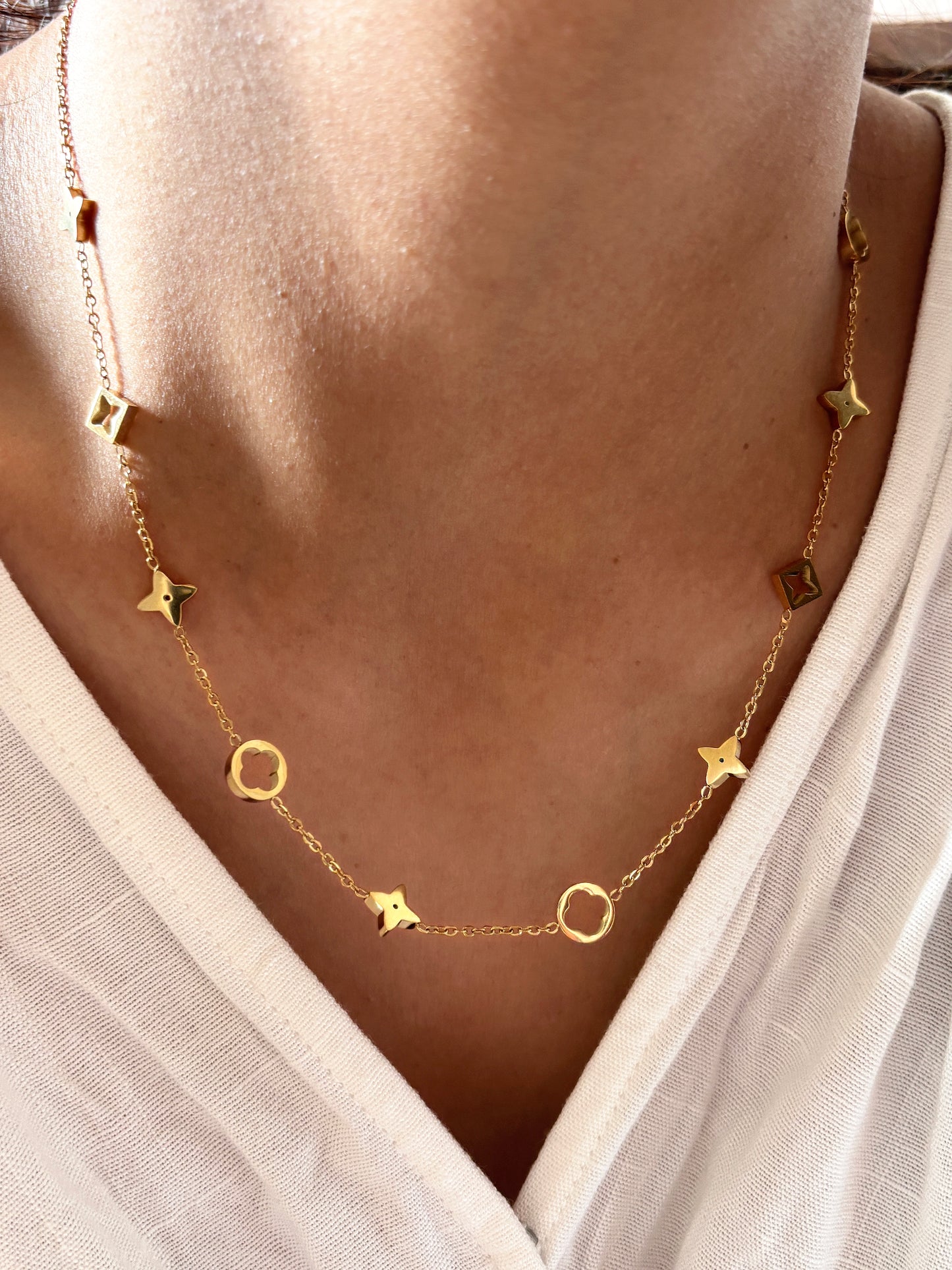 Clover Chain Necklace