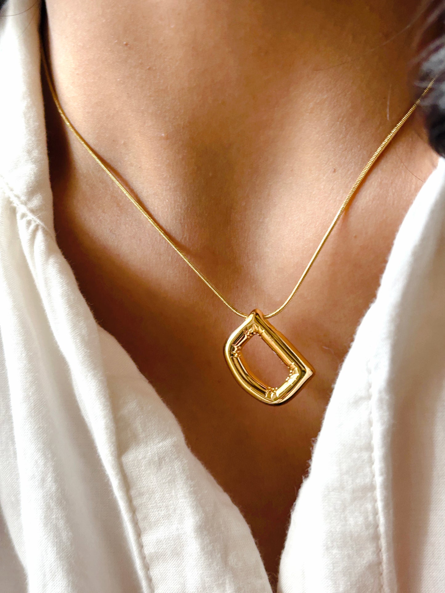 Balloon Initial Necklace