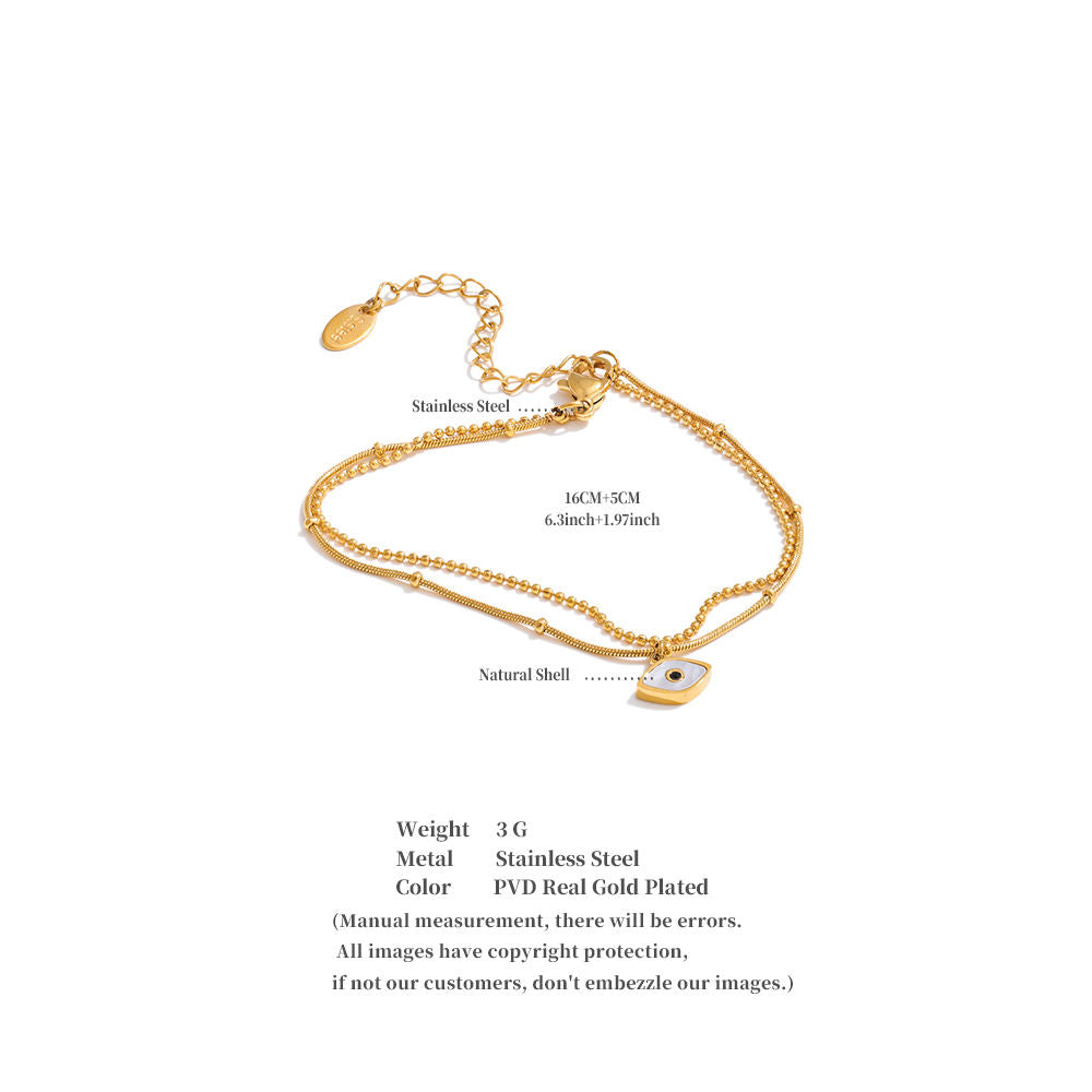 Evil eye dainty Bracelet