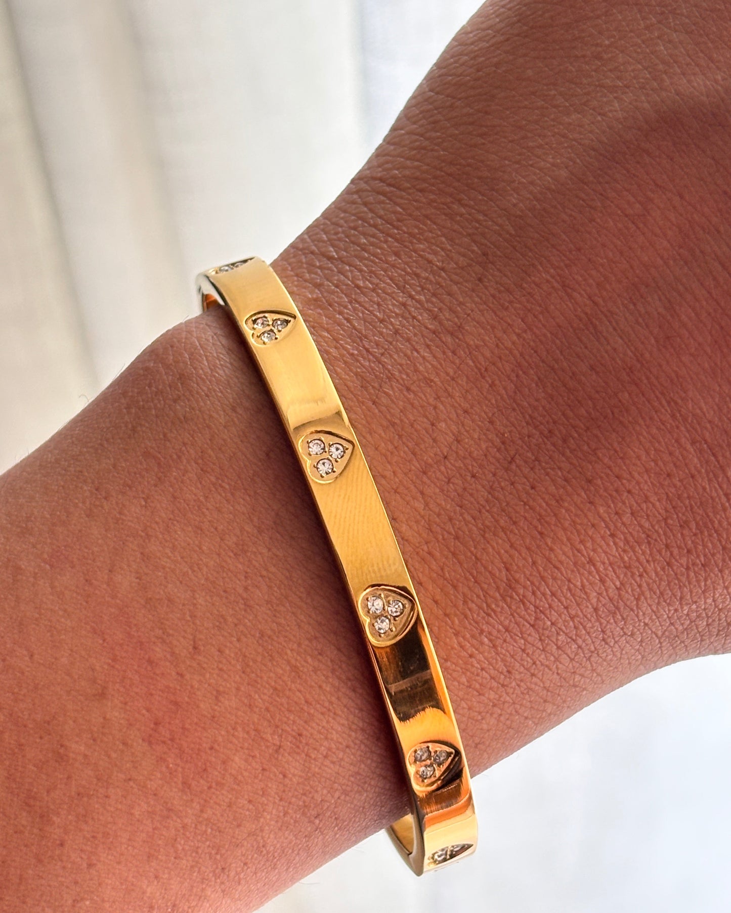 Heart Love Cuff