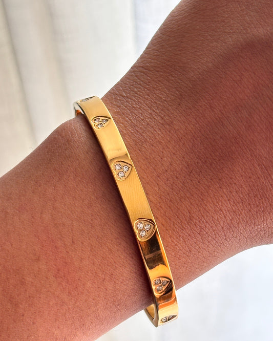 Heart Love Cuff