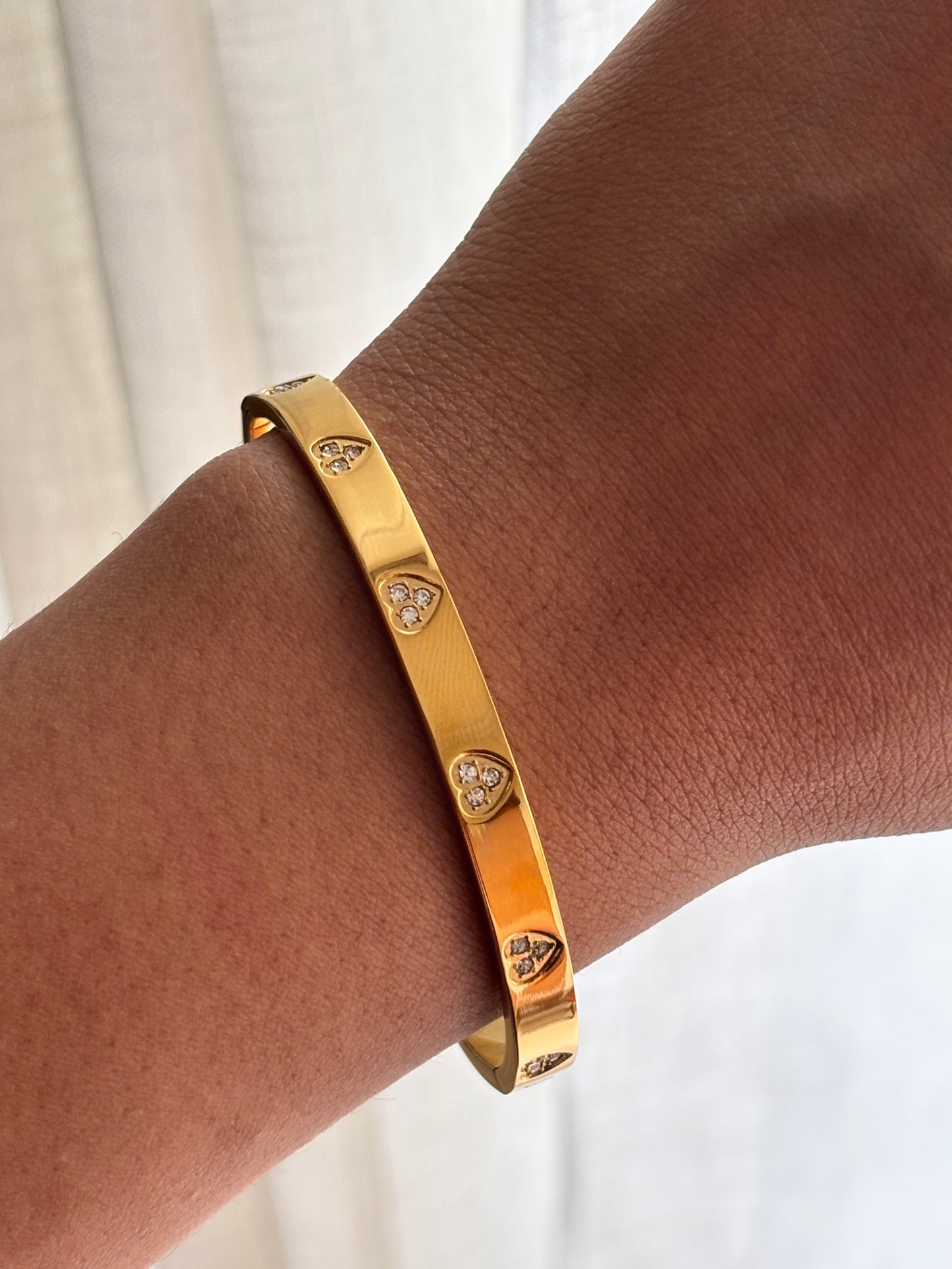 Heart Love Cuff