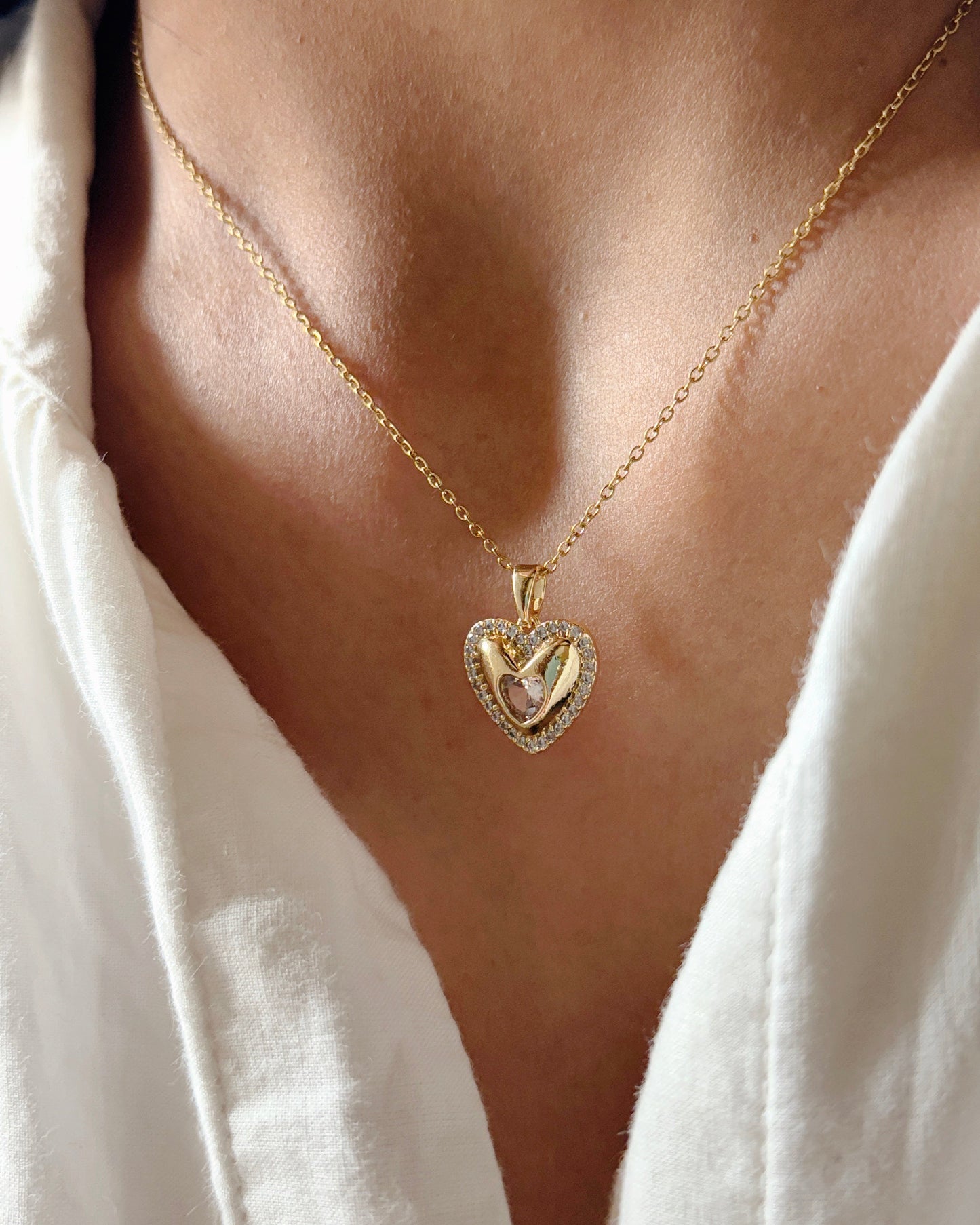 Vintage Love Necklace