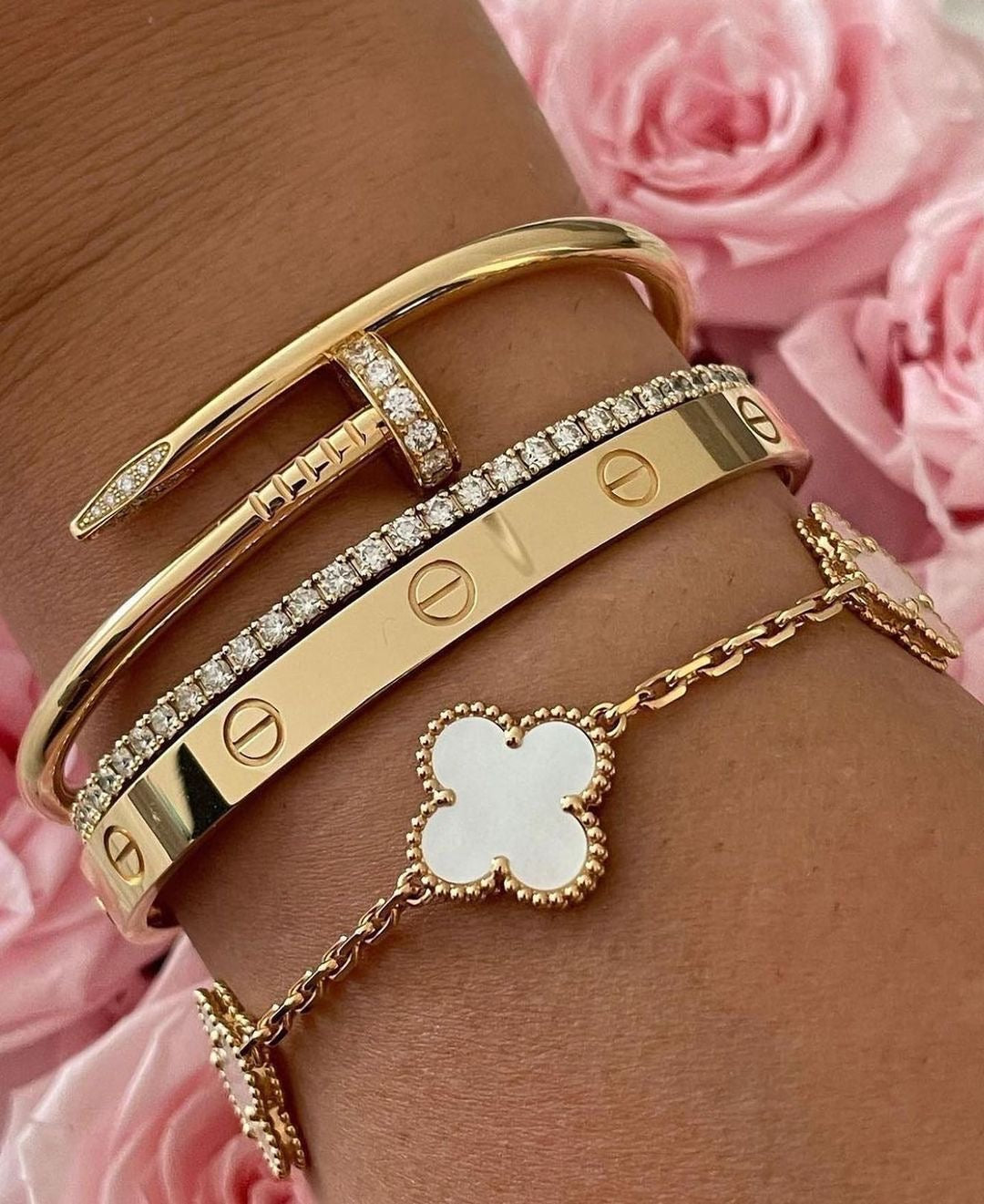 White Clover Bracelet