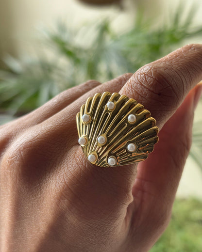 Pearlie Shelly Ring