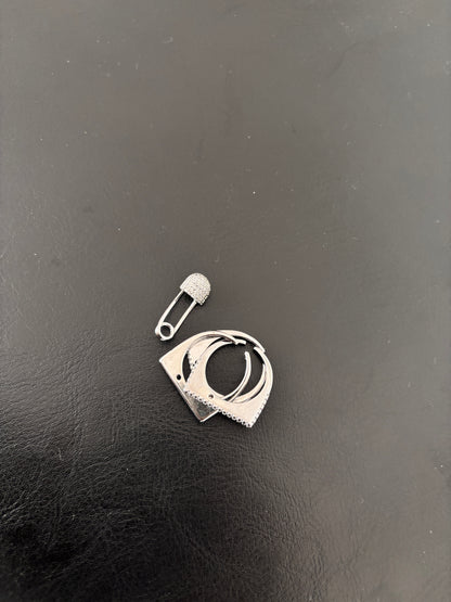 Silver Pin Stack