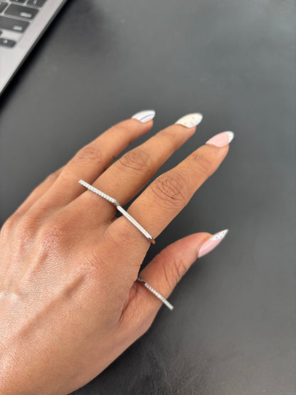 Silver Pin Stack