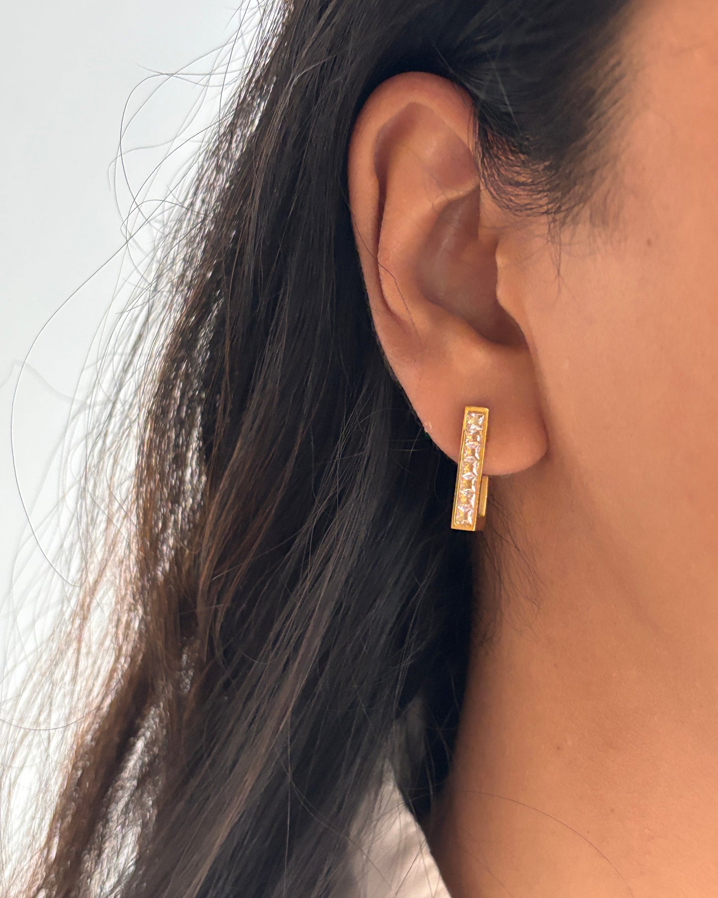 Baguette Earrings