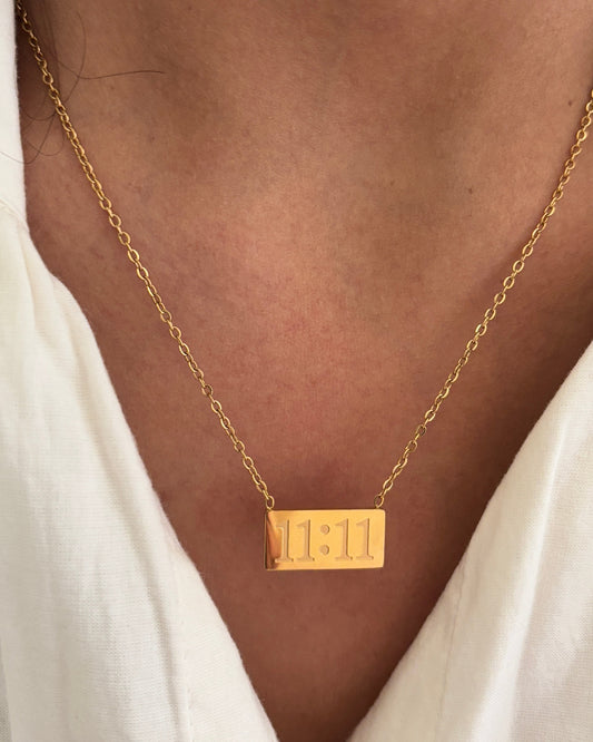 11:11 Gold Necklace