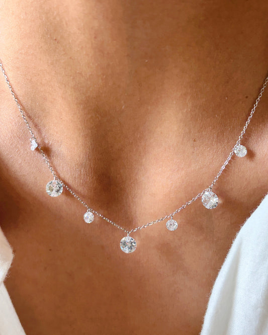 Diamond Charm Necklace