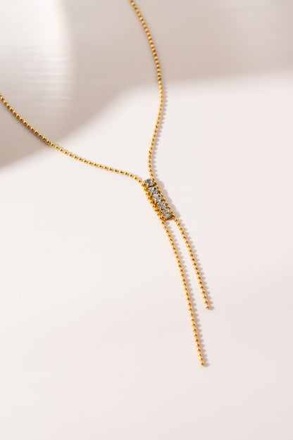 Faith Tie Necklace