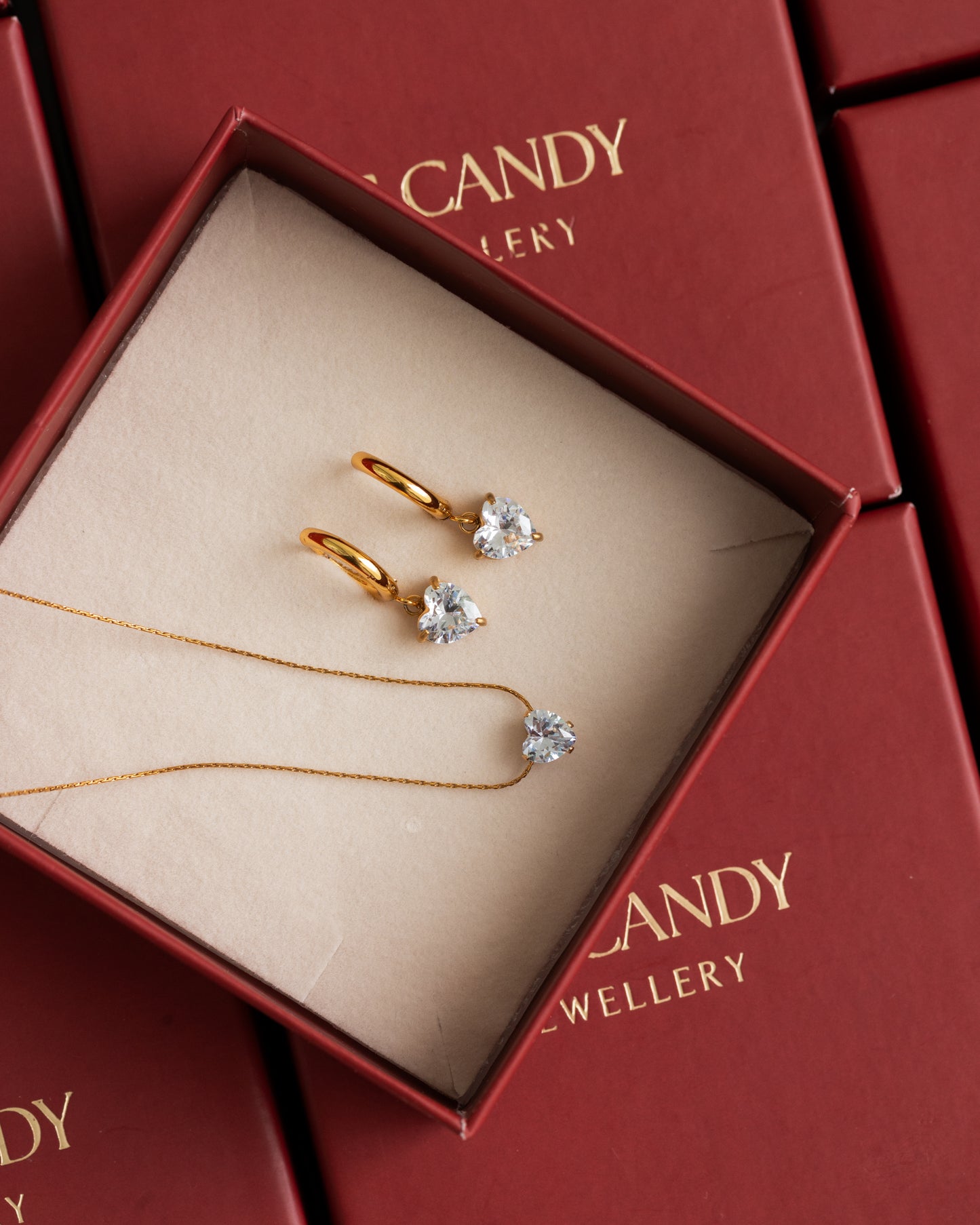 Bella Earrings Necklace Combo