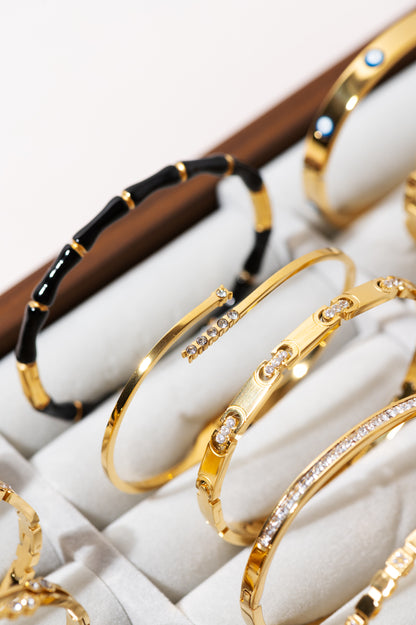 Black Bamboo Cuff