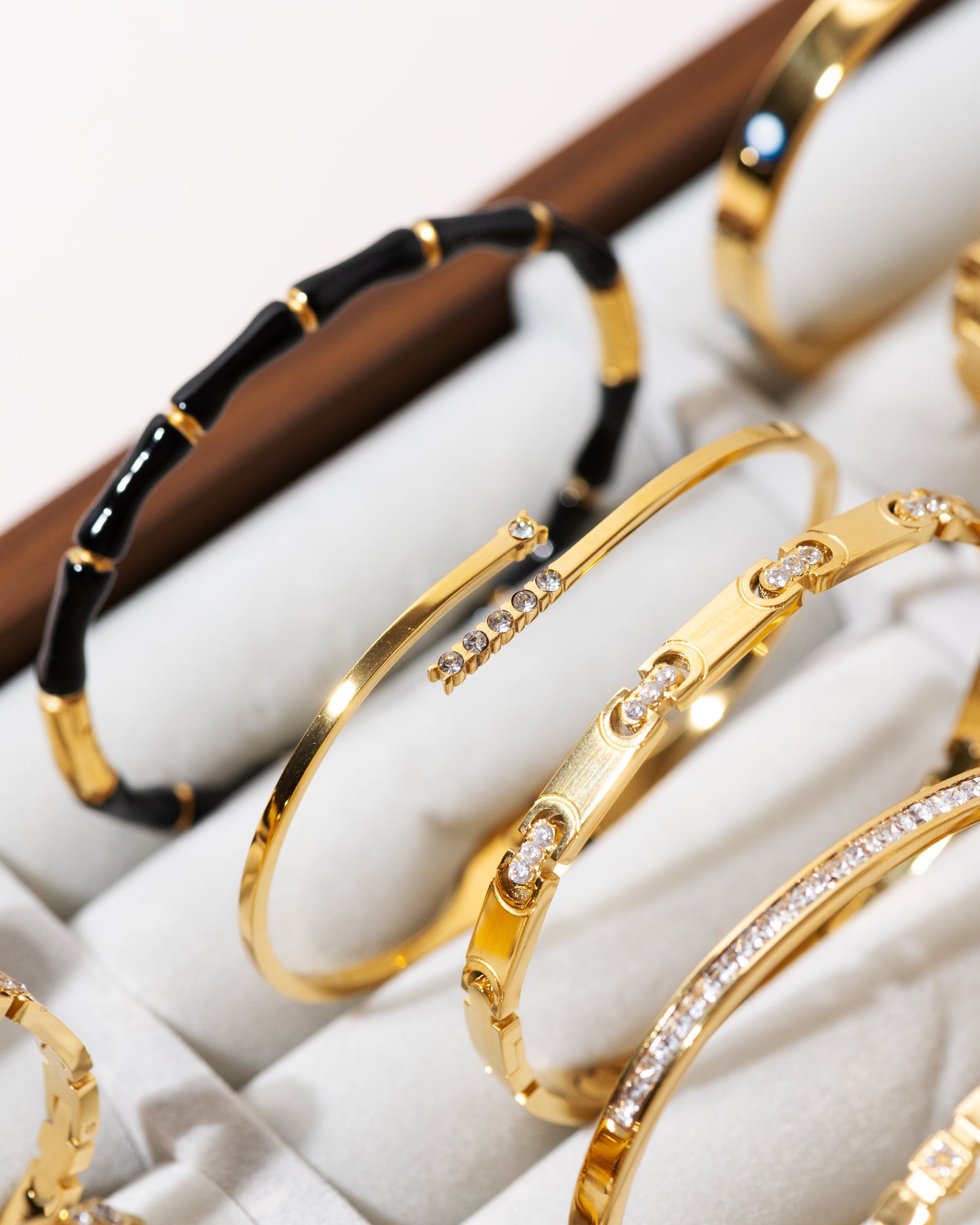 Sleek Diamond Cuff