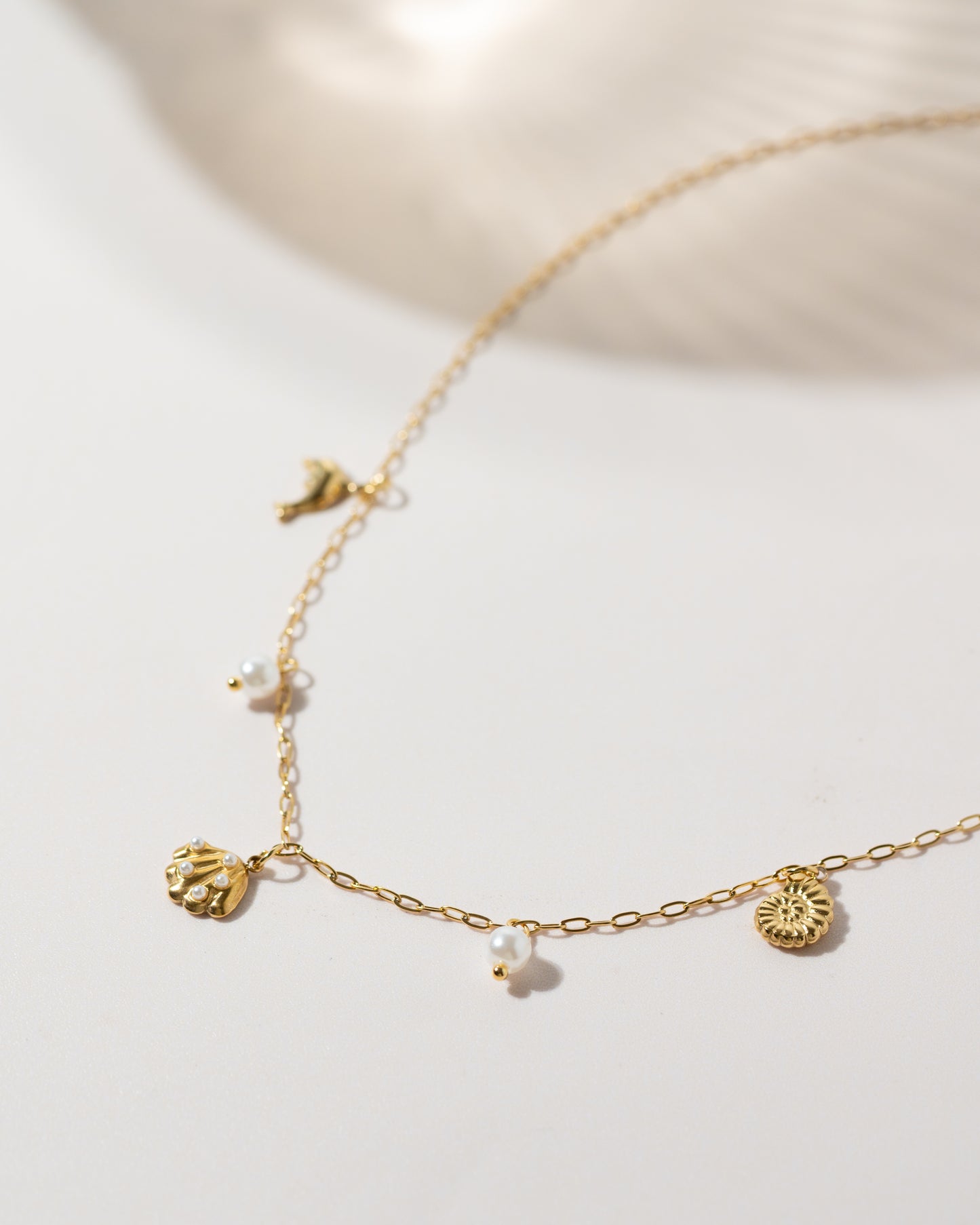 Pearlie Charm Necklace