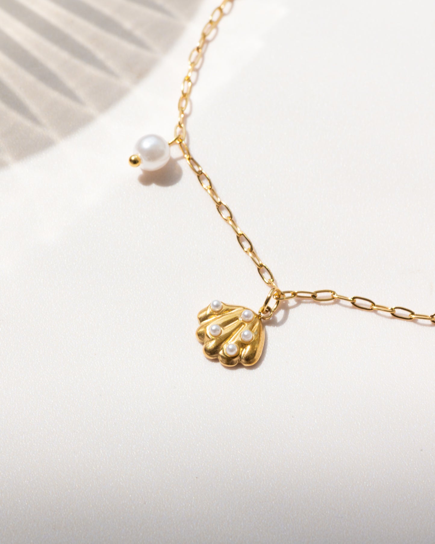 Pearlie Charm Necklace