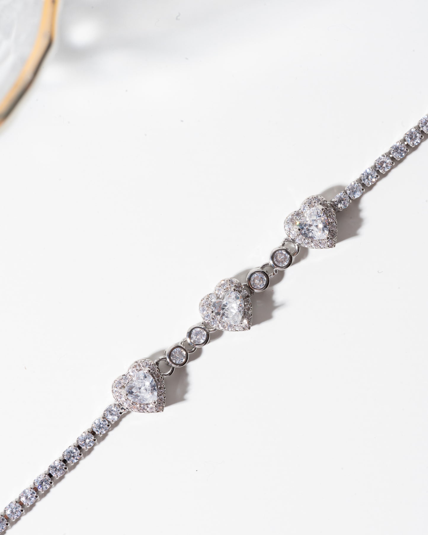 Audrey Heart Diamond Bracelet