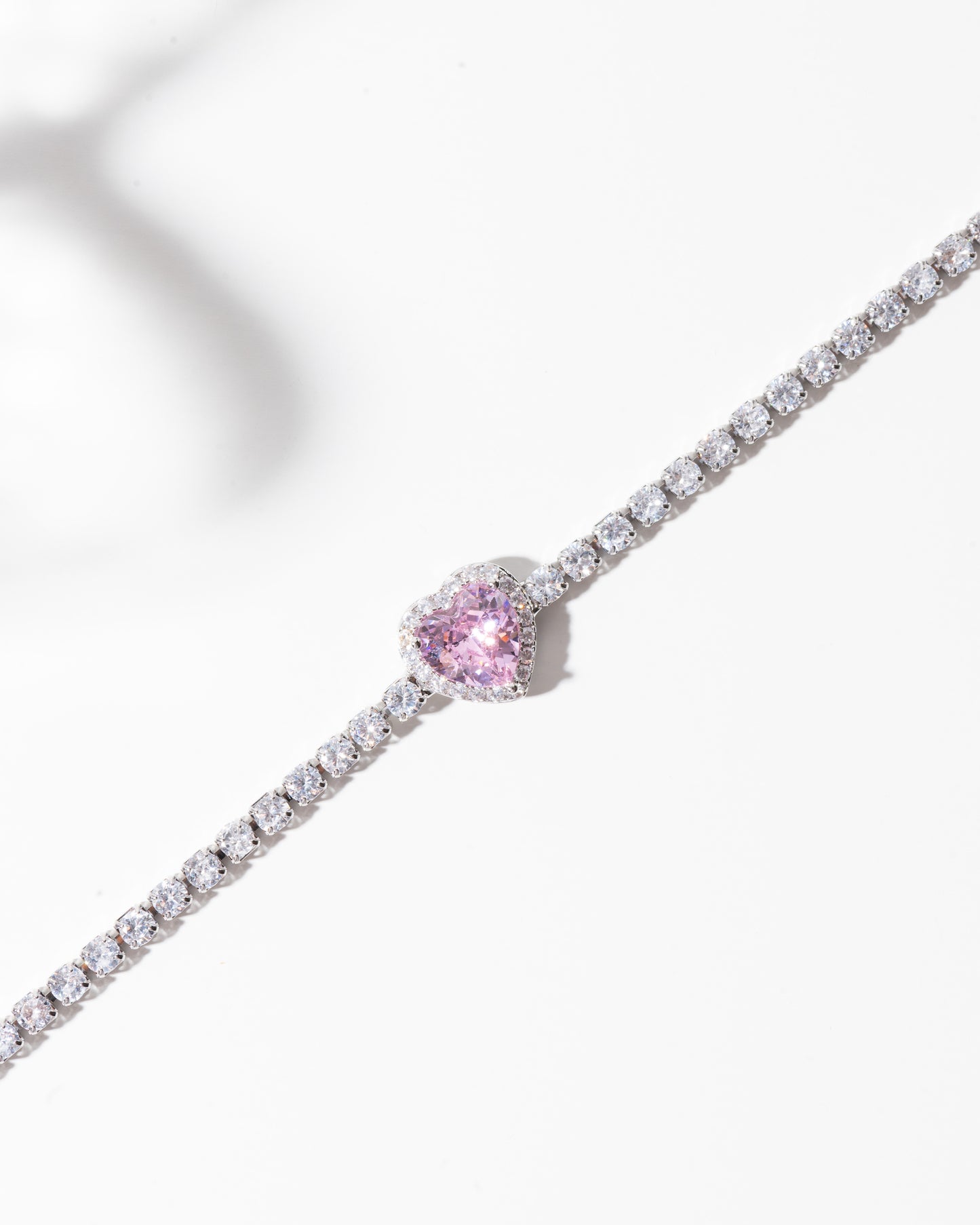 Cherry Blossom Heart Bracelet