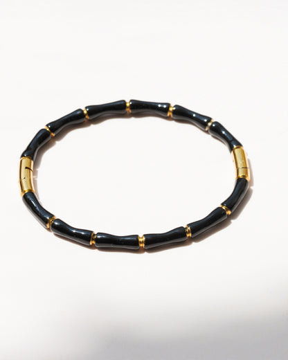 Black Bamboo Cuff