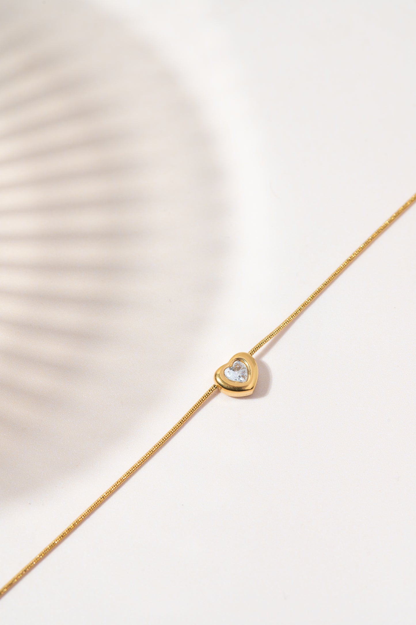 Diamond Heart Bracelet