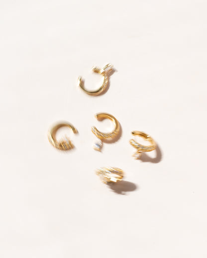 Diamond Drop Ear Cuff