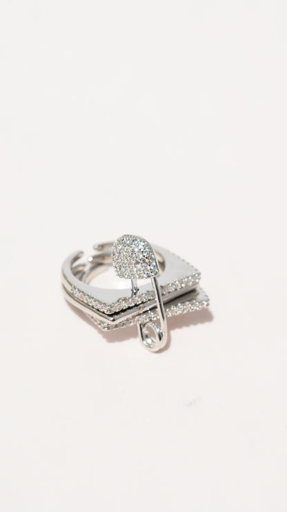 Silver Pin Stack