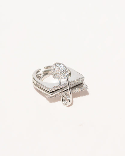 Silver Pin Stack