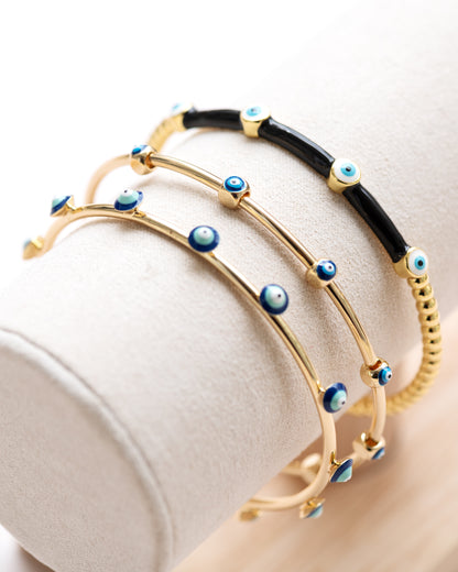 Evil Eye Bangles- set of 3