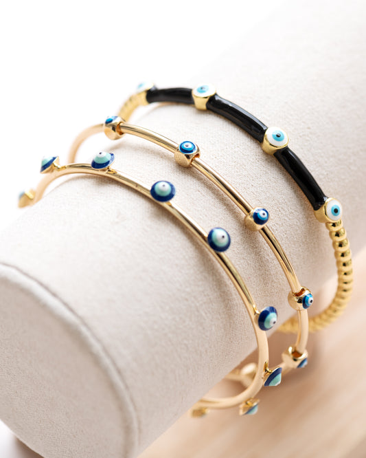 Evil Eye Bangles- set of 3