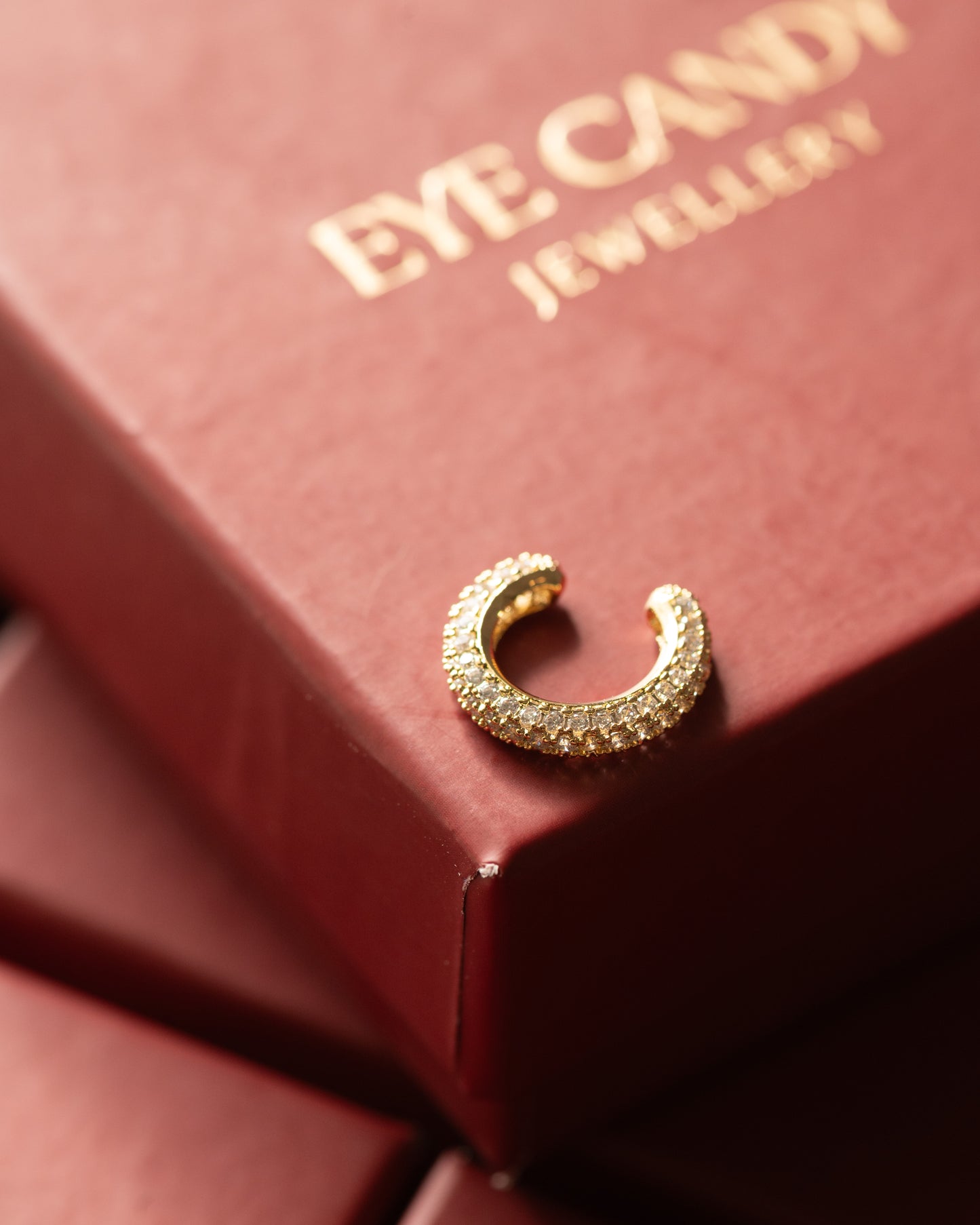 Diamond Studded Ear Cuff