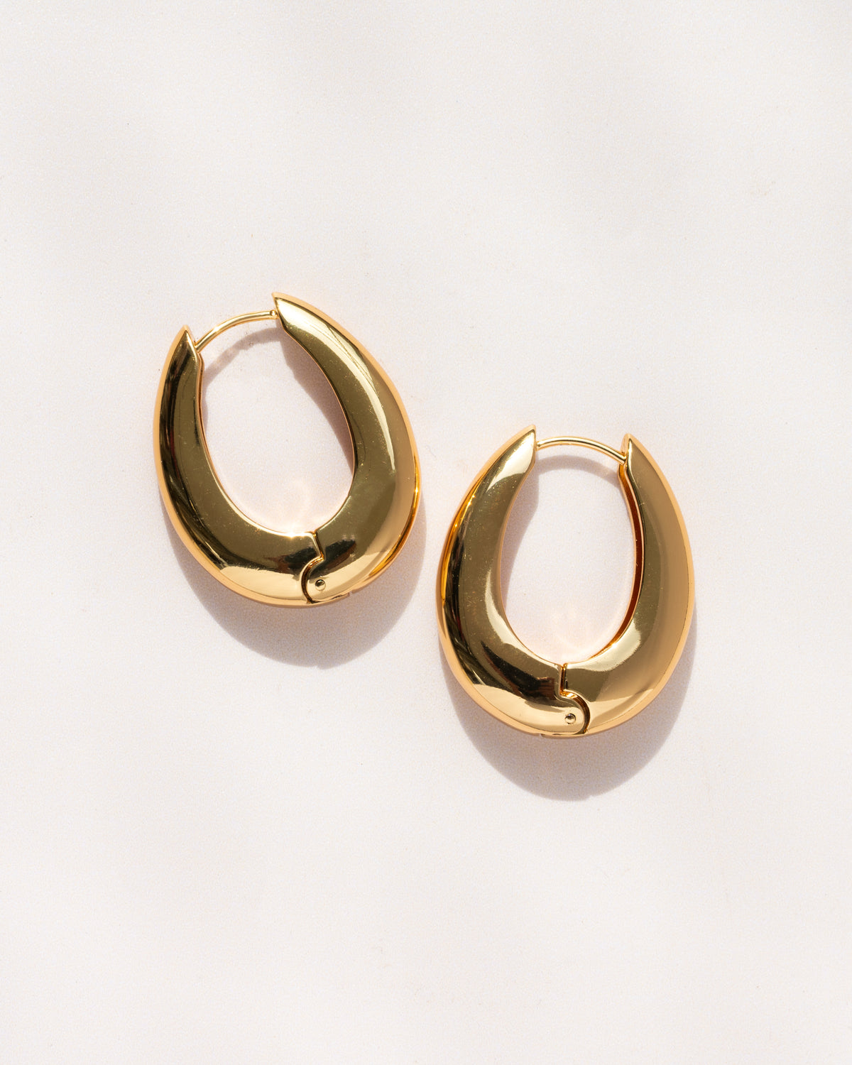 Classic Gold Hoops