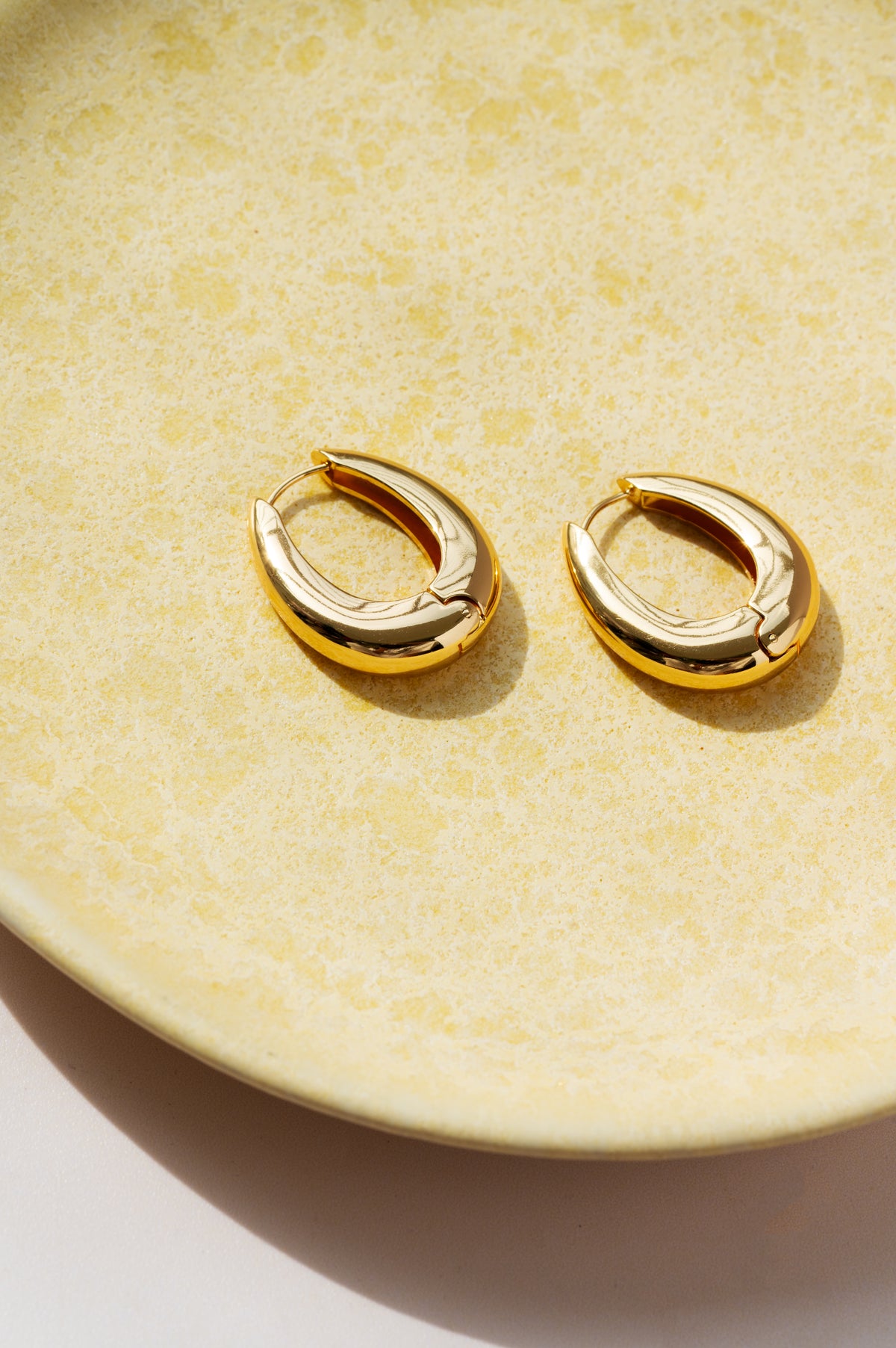 Classic Gold Hoops