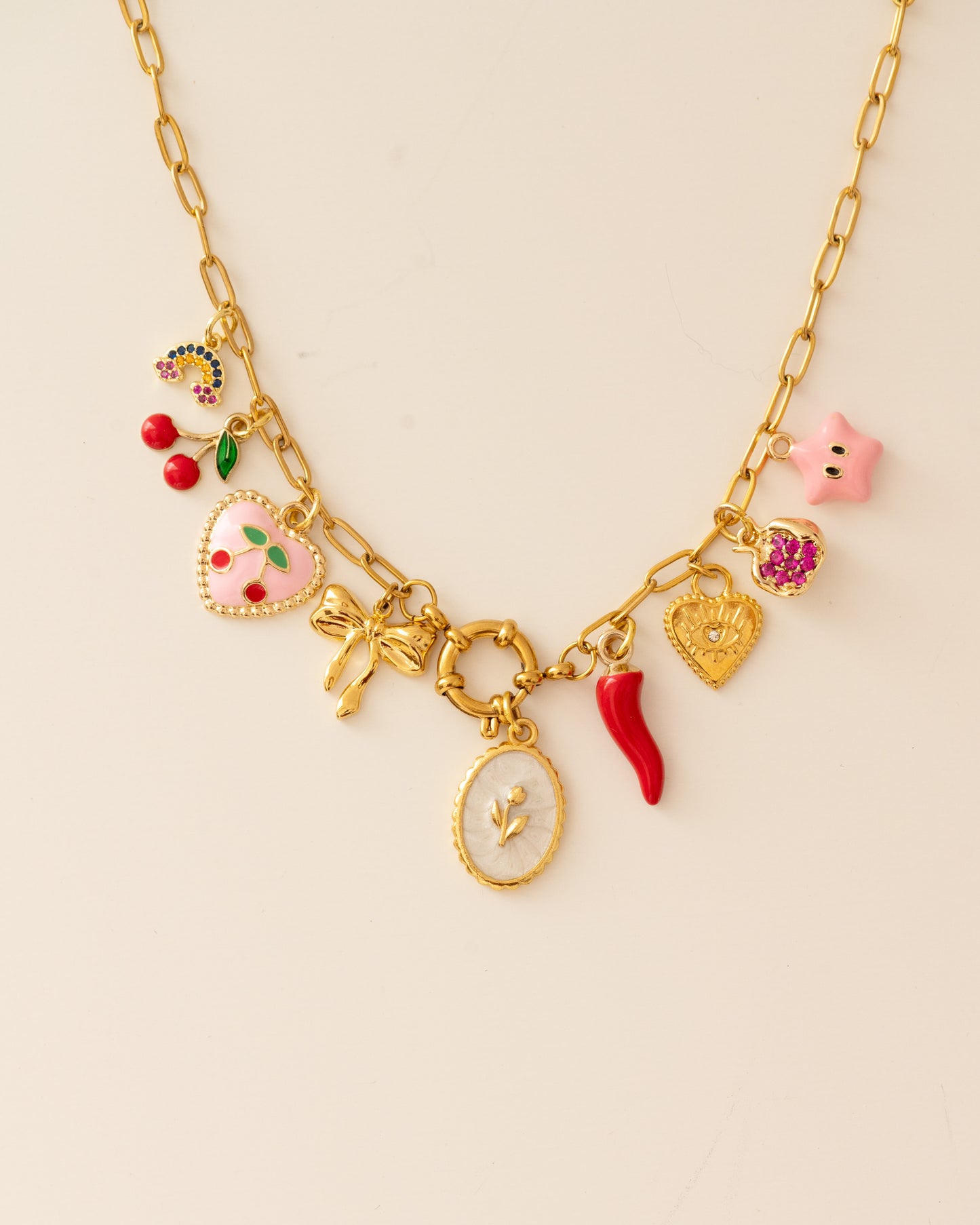 Pomo Handmade Charm Necklace